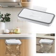 thumbnail image 1 of Over Cabinet Door Hanging Bag Holder Under Kitchen Wall Mounted Garbage Dispenser For Pantry Bathroom Dorm RV, 1 of 5