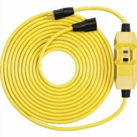 Southwire 50 Ft. 14/3 Heavy-Duty GFCI In-Line Extension Cord 26020050-1