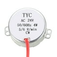 thumbnail image 2 of Moteur Synchrone Synchrone AC 24V 4W 5-6RPM/MIN 50-60Hz CW pour Fait Main, Modèle, 2 of 4