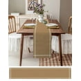 thumbnail image 6 of Pure Khaki Table Runner Simple Solid Color Tablerunners 13 x 120 Inch, Table Decorations Tabletop Scarf for Summer Gathering Holiday Farmhouse Kitchen Dining Decor, 6 of 6