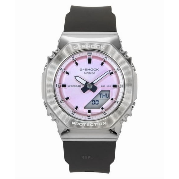 Casio G-Shock Analog Digital Bio-Based Resin Strap Pink Dial Quartz GM-S2110-4A 200M Women's Watch