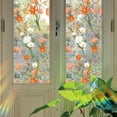thumbnail image 6 of AFQH 1M/2M Colorful for Rainbow Static Window Film: Removable PVC Floral Design, 6 of 8