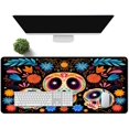 thumbnail image 4 of Skull Mousepad 31.5x11.8 Inches Gothic Candy Skull Plant Flower Leaves Graphic Printed Game Mousepad for Office Computer Desk Decoration BDXPMN215, 4 of 6