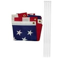 thumbnail image 4 of USA Balcony Mounting Kit By Valley Forge Flag American Flag Kit Polycotton 3'x5' 100% Made in USA Heavy Duty Brass Grommets Fasteners, 4 of 5