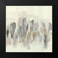 thumbnail image 2 of Goldberger, Jennifer 15x15 Black Modern Framed Museum Art Print Titled - Neutral Shapes I, 2 of 5