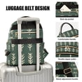 thumbnail image 3 of FORMRS Mini Backpack Purse for Women Travel Daypack Casual Shoulder Bag, Dark Green Leaves, 3 of 7