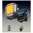 thumbnail image 3 of Luz de Relleno LED Magnética de 28 W para Cámara de Video, de Iluminación y Zapata Fría de 1/4 Pulg. o Igual 95, 2700 K-6500 K para Grabación de Video., 3 of 10