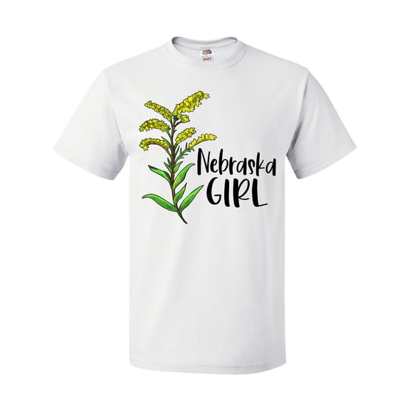 Inktastic Nebraska Girl Goldenrod Flower T-Shirt