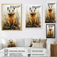 thumbnail image 4 of Designart "Imaginative Beaver Fantasy" Animals Beaver Floater Framed Canvas Prints, 4 of 5