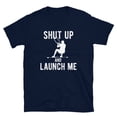 thumbnail image 2 of Kitesurfer Shirt- Shut Up And Launch Me - Funny Kitesurfing Shirt Short-Sleeve Unisex T-Shirt, 2 of 4