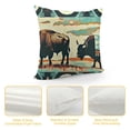 thumbnail image 4 of YINGXI Double Sides Print Pillow Cover, Pillowcase Soft Square" Cushion Case, Style Throw Pillow Cover Single Pack for Room Decor 12x12in, 4 of 5