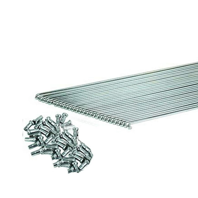 Rayos R-24/26 Recto 14gx242mm Con Niple Aerodinamico