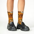 thumbnail image 4 of Honeii Tiger Print Children's Colorful Socks,Unisex Kids and Toddlers' Cushioned Sock,Kids Athletic Crew Socks,for Everyday Wear and Sports, 4 of 5