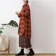 thumbnail image 5 of Pantalones elegantes de primavera para viajeros, de pierna ancha, de algodón y lino, rectos, distintivos, sueltos, hasta los tobillos, pantalones de cintura alta con bordados y huecos, 5 of 6
