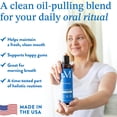 thumbnail image 4 of Mouthology Coconut Oil Pulling Mouthwash, Mint Flavor, Fresh Breath Support, 8 oz, 4 of 6