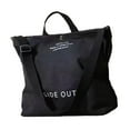 thumbnail image 2 of Bolso bandolera Yinane para hombre y mujer de lona negro, 2 of 8