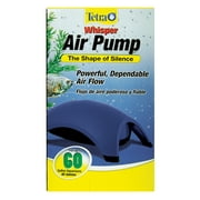 Tetra Whisper Blue Air Pump 40 to 60 Gallons, for Aquariums, Powerful Airflow, Non-UL Listed