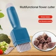 thumbnail image 4 of 1 Set Squid Flower Cutter Squid Cutting Vegetable Cutter Cut Flowers Evenly Kitchen Supplies Stainless Steel Seafood Tool Cutter for Kitchen, 4 of 8