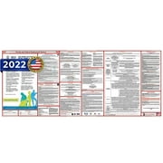 2022 Florida State and Federal Labor Law Poster Ultra-Wide. Heavy Duty, Water Proof Laminated