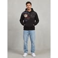thumbnail image 2 of Nightmare Before Christmas Men's & Big Men's Front and Back Graphic Hoodie Sweatshirt , Sizes XS-5XL, 2 of 5