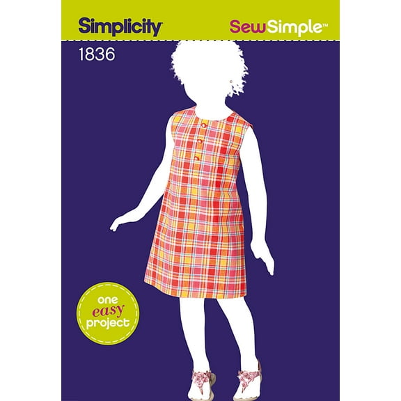 Simplicity Kids Dresses, 1 Each