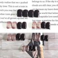 thumbnail image 2 of 24pcs Caramel Amber False Nails Removable Manicure Patch, 2 of 4