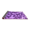 thumbnail image 2 of Ahgly Company Indoor Round Abstract Purple Modern Area Rugs, 7' Round, 2 of 4