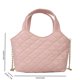 thumbnail image 2 of Bolsa De Hombro Bolso cruzado para mujer, bolso acolchado a la moda, bolso rombal para mujer (rosa) Ehuebsd Para Estrenar, 2 of 2
