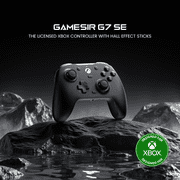 GameSir G7 SE Wired Controller for Xbox Series X|S, Xbox One & Windows 10/11, Plug and Play Gaming Gamepad with Hall Effect Joysticks/Hall Trigger, 3.5mm Audio Jack - Black