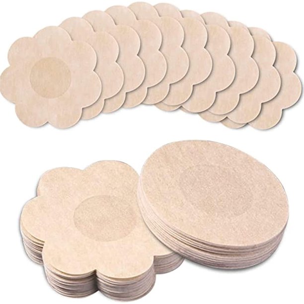 Nipple Breast Covers Breast Pasties Adhesive Disposable Bra 40 Pairs