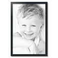 thumbnail image 2 of ArtToFrames 21" x 32" Black Satin Picture Frame, 21x32 inch Black MDF Poster Frame (WOM-5180), 2 of 8