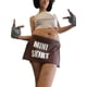 thumbnail image 2 of VISgogo Minifalda para Mujer, Patrón de Letras Cintura Baja Bar/Club/Parte Faldas Cortas, Trajes Súper Cortos para Damas VISgogo moda, 2 of 6