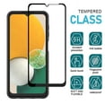 thumbnail image 2 of Njjex Tempered Glass Screen Film Protector with Guide Stickers & Wipes for Samsung Galaxy A13, 2 of 4