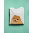 thumbnail image 3 of Pomeranian Dog Sweatshirt Women -SPIdeals Designs, Female 5X-Large, 3 of 4