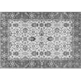 thumbnail image 1 of Ahgly Company Indoor Rectangle Oriental Gray Traditional Area Rugs, 7' x 9', 1 of 1