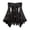 Black-zabQl, variant on JFOPQVSM Women Gothic Off The Shoulder Dress Long Bell Sleeve Mesh Short Dresses Halloween Dress-Up