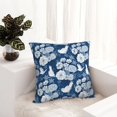 thumbnail image 6 of Pofeuu Rose Flowers Print Double-sided plush pillowcase Square Throw Pillow Covers Pillows Cover for Living Room Bedroom Sofa Couch Cushion Cover（No pillow core）-12"x12", 6 of 7