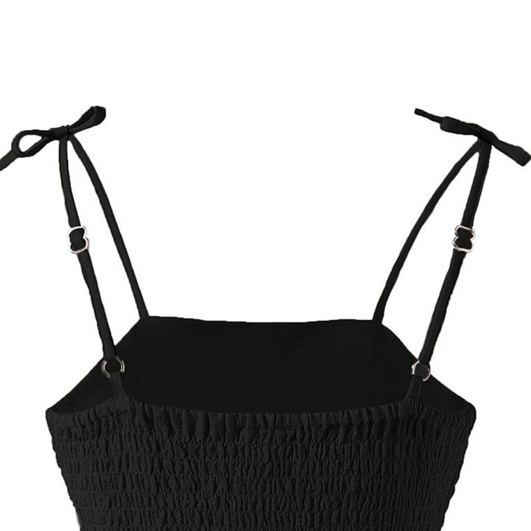 WXDDY Girl's Spaghetti Strap Corset Dress Pleated A Line Fit and Flare Cami  Dress 8-12 Years - Walmart.com