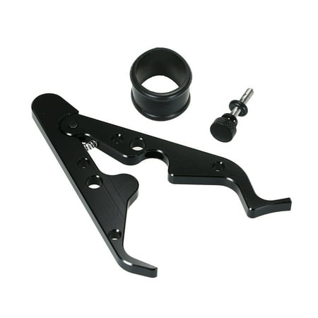 Universal Motorcycle Cruise Control Throttle Assist Wrist Hand Grip Lock Cramp Aluminum with Silicone Ring Protect Throttle Grip