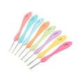 thumbnail image 4 of Knitting  Set, Ergonomic Design Iron Material DIY Making Crochet Hooks  For Knitting Lovers For Weaving, 4 of 8