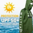 thumbnail image 5 of Baitium Fishing Shirt For Men Outdoor Hooded Long Sleeve Sun Shirt Hiking Running UPF 50+, 5 of 7