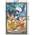 thumbnail image 3 of Disney Snow White and the Seven Dwarfs - Group Wall Poster, 14.725" x 22.375", Framed, 3 of 3