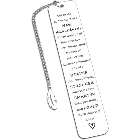 Christmas Stocking Stuffers for Girls 16-18, College Gifts Ideas for Her,Stess Relief Gift First Day of School Gifts for Her Him,Inspirational Bookmarks for Kids,College Essentials