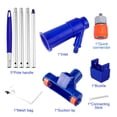 thumbnail image 5 of Portable Swimming Pool Vacuum Cleaner Head, Jet Fountain Vacuum Brush Cleaning Tool, Manual Pool Cleaning Accessory for Above Ground Inground Swimming Pools(blue), 5 of 9