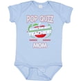 thumbnail image 3 of Inktastic Pop Quiz Mom Best Teacher Boys or Girls Baby Bodysuit, 3 of 5