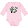 thumbnail image 3 of Inktastic St. Patrick's Day Let the Shenanigans Begin Boys or Girls Long Sleeve Baby Bodysuit, 3 of 5