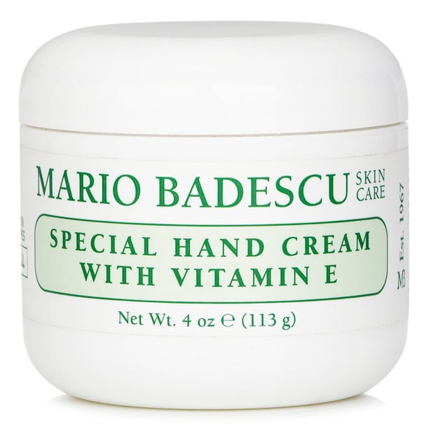 Crema de manos Mario Badescu Special con vitamina E All Skin