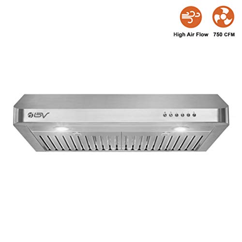 30 inch under cabinet range hood 900 cfm