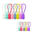 thumbnail image 5 of XIAOLE 11cm Reusable Magnetic Ties With Strong Magnet For Bundling And Organizing Cables Headphone Cables Usb Charging Cords Hanging & Holding Keychain Silicone Cord Winder Magnetic Cable Clip, 5 of 8