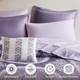 thumbnail image 6 of Regency Heights Twin XL Size Comforter Set, 7-Piece Bed in a Bag Twin XL, Purple Bedding Sets with Sheets, Bed Skirt, 6 of 8